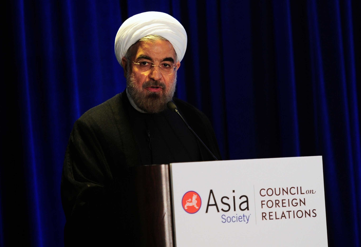 Rouhani said that his government would leave "no stone unturned" in seeking a mutually acceptable solution to the impasse surrounding Iran's nuclear program. (Emmanuel Dunand/AFP/Getty Images)
