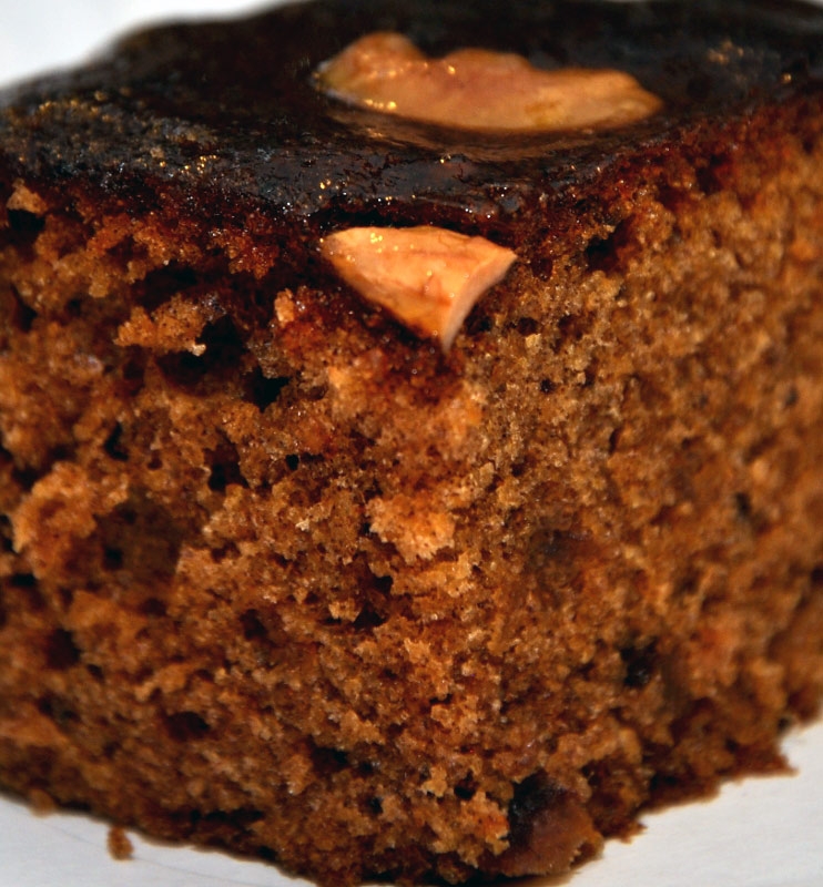 The Best Eggless Date and Walnut Cake recipe - Spices N Flavors