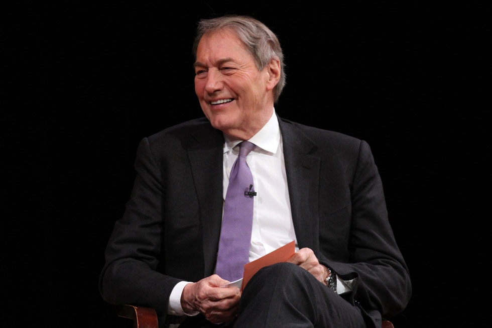 Veteran broadcast journalist Charlie Rose joined Asia Society’s Board of Trustees in November 2014. (Ellen Wallop/Asia Society)