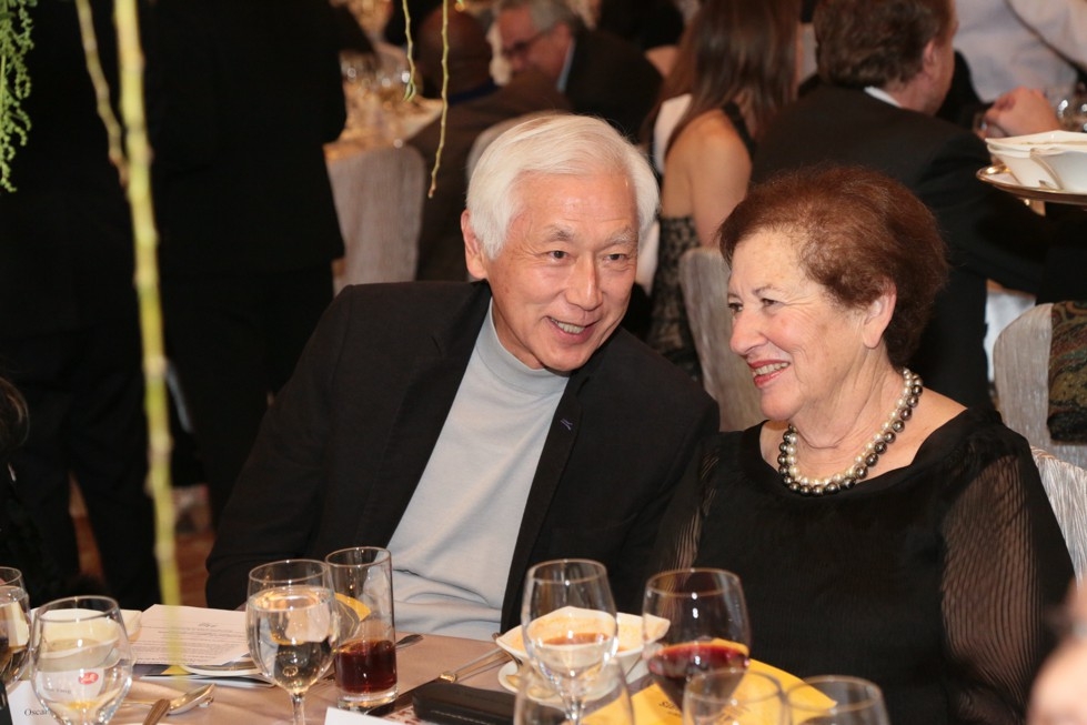 Oscar L. Tang, Asia Society Trustee, and Betsy Z. Cohen, Asia Society Vice Chair & Secretary.