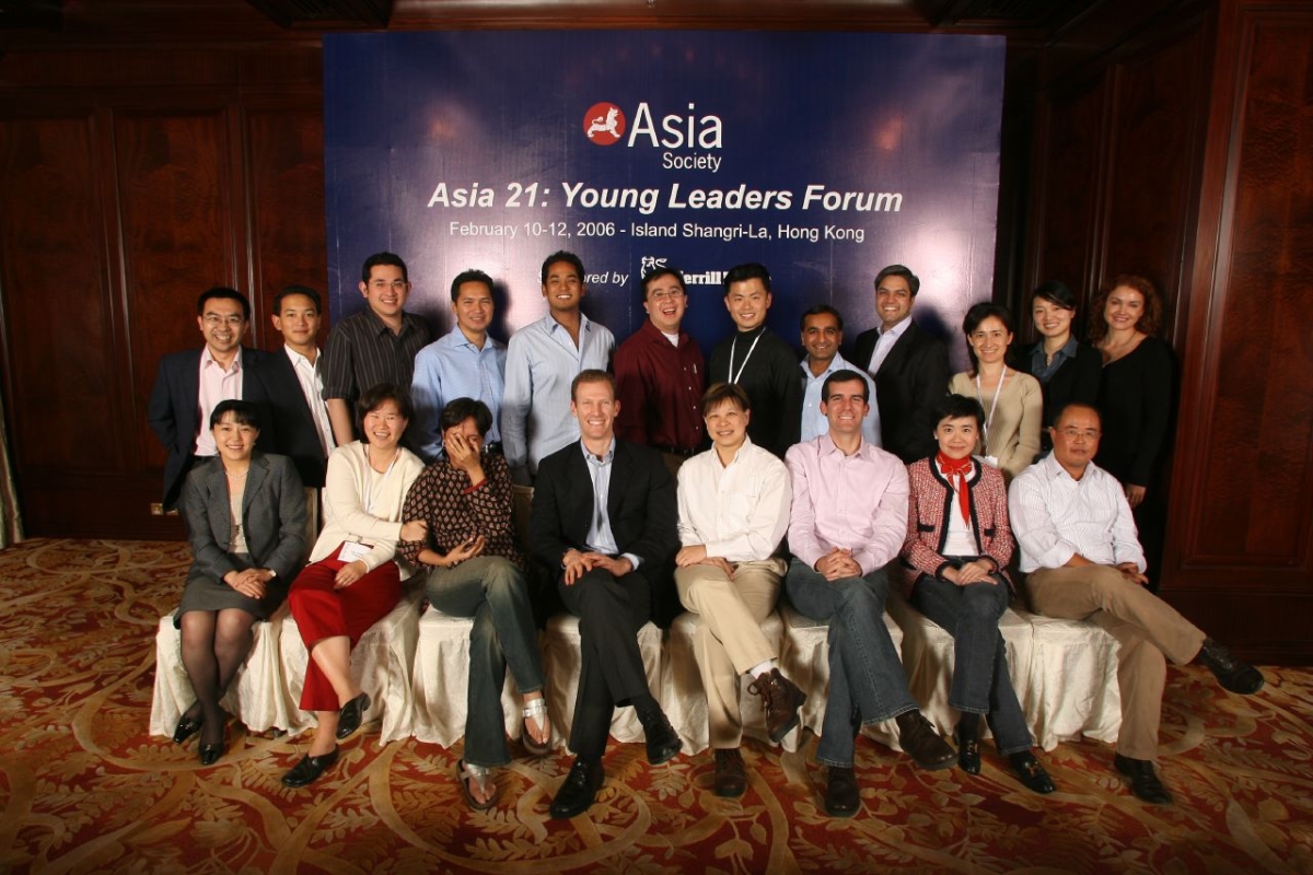 At the 2006 Young Leaders Forum, Hong Kong.
