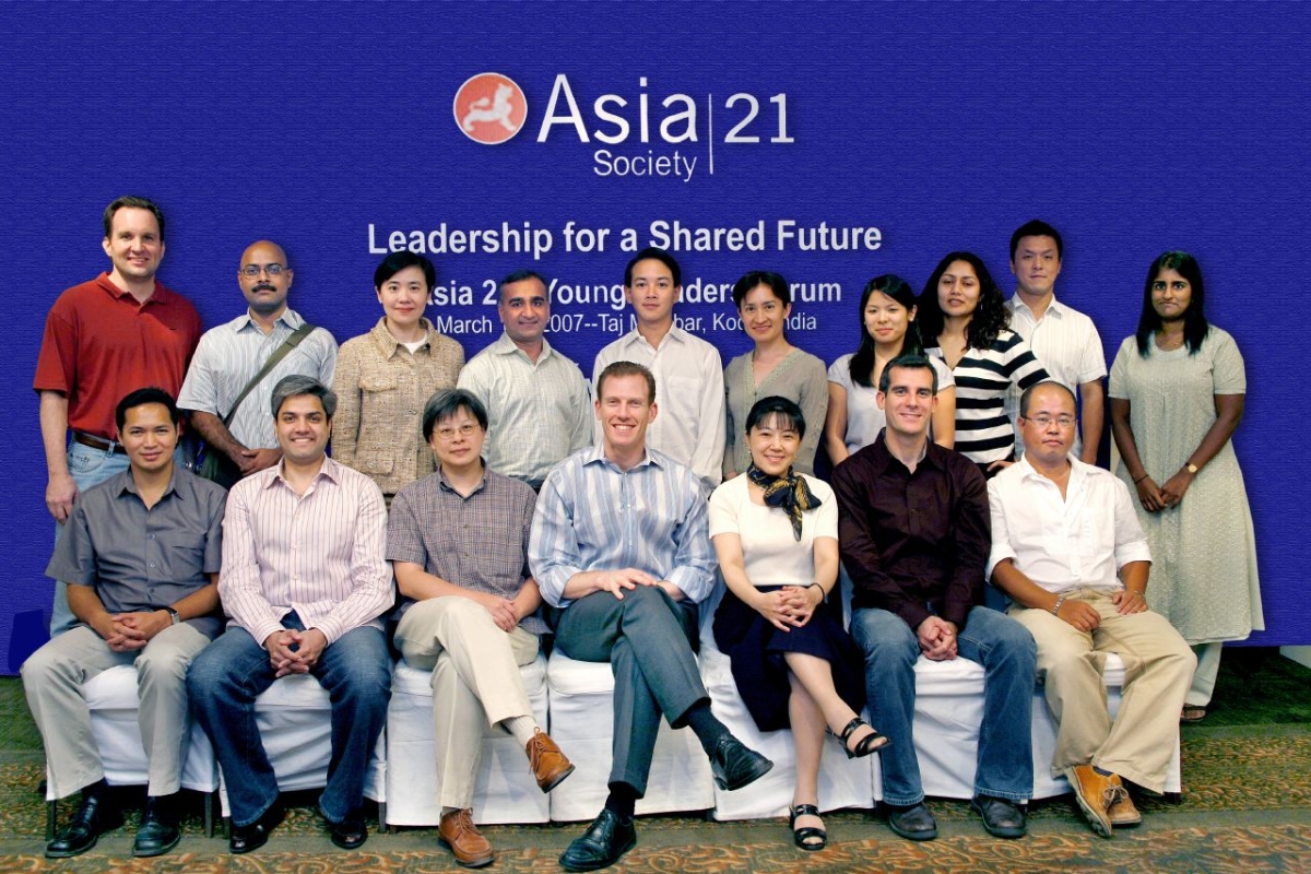 At the 2007 Young Leaders Forum in Kochi, India.
