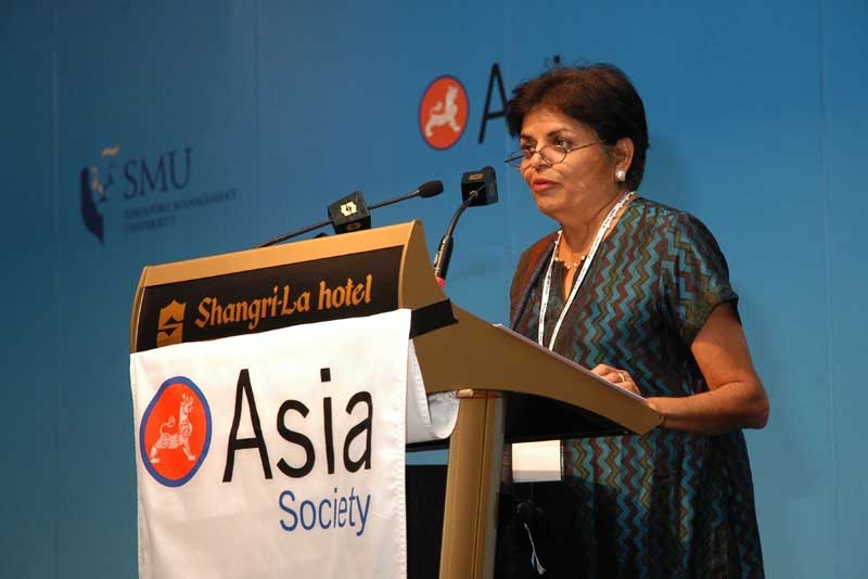 Asia Society President Vishakha Desai at the 2007 Asia 21 Young Leaders Summit.