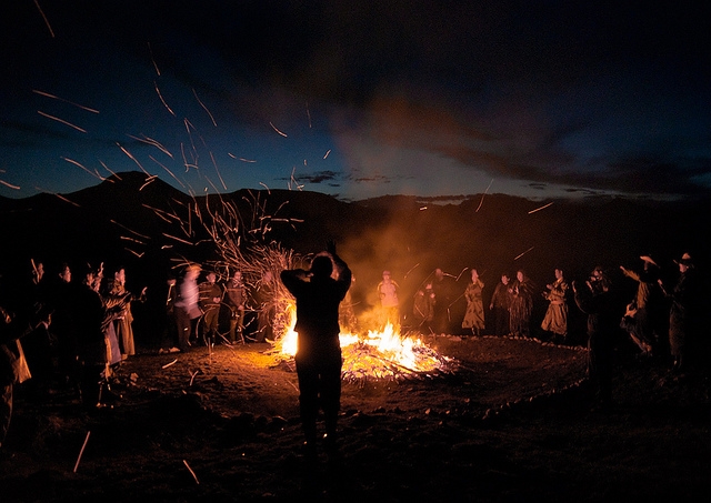 Photo of the Day: Fire Dance in Mongolia | Asia Society