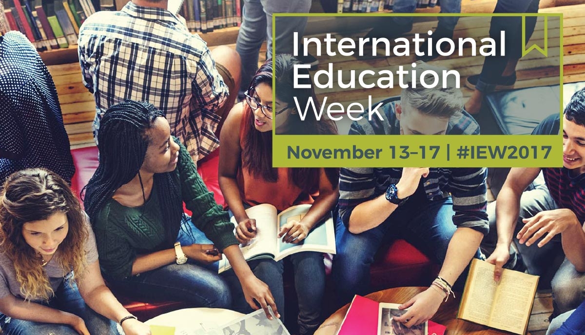 International Education Week, November 13-17, 2017. #iew2017
