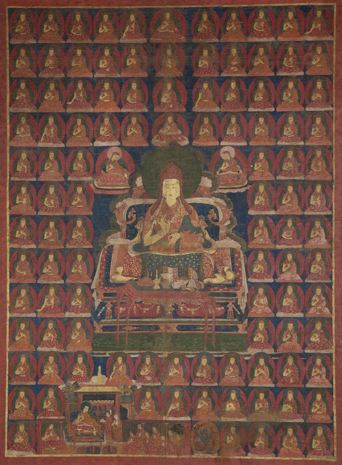 Buton Rinchendrub. 16th century. Shalu Monastery, Shigatse, Tsang (South-Central Tibet). Tradition: Sakya. Pigments on cloth. MU-CIV/MAO "Giuseppe Tucci," inv. 994/827. Image courtesy of the Museum of Civilisation/Museum of Oriental Art "Giuseppe Tucci," Rome.