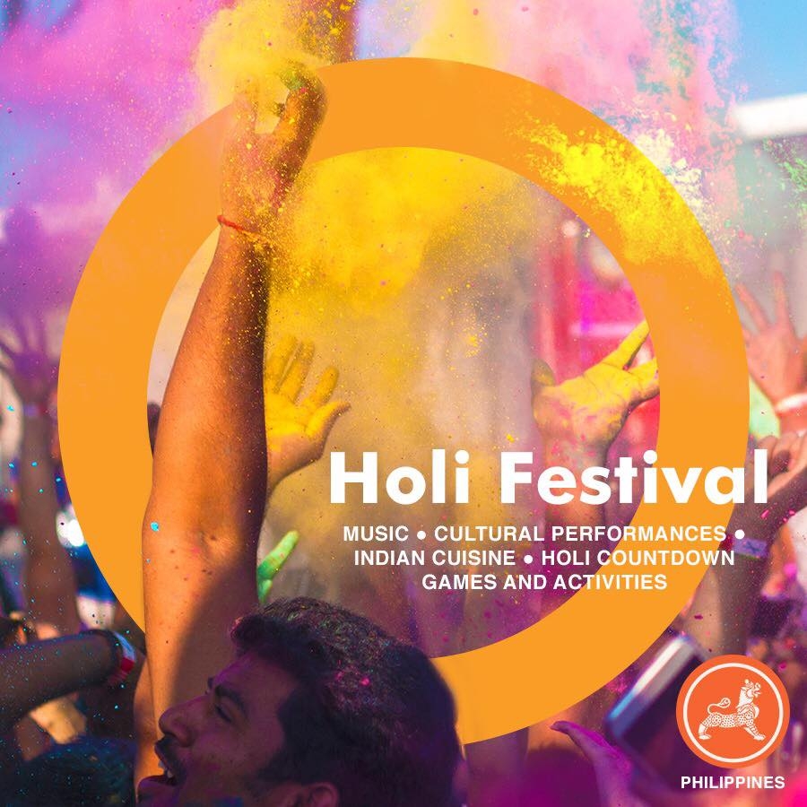 Holi 2018 | 4 March 2018 | 3:30 PM | SM By the Bay North Fountain