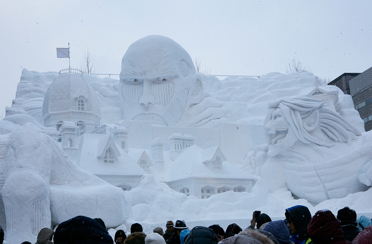 8 Photos From Japan's Annual Ice Sculpture Winter Wonderland | Asia Society