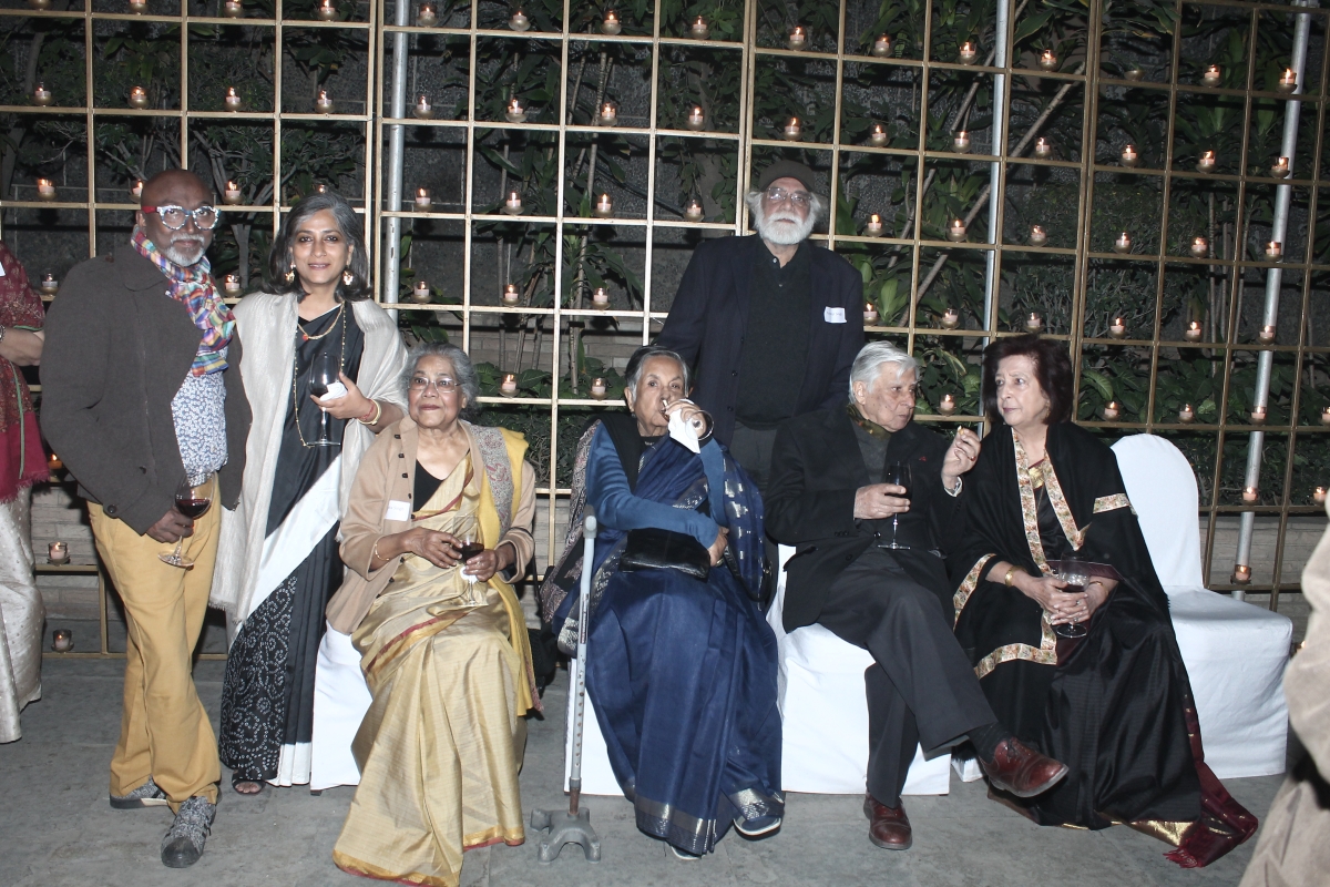Bose Krishnamachari, Anjum Singh, Arpita Singh, Paramjit Singh, Krishen Khanna, Jeroo Mango