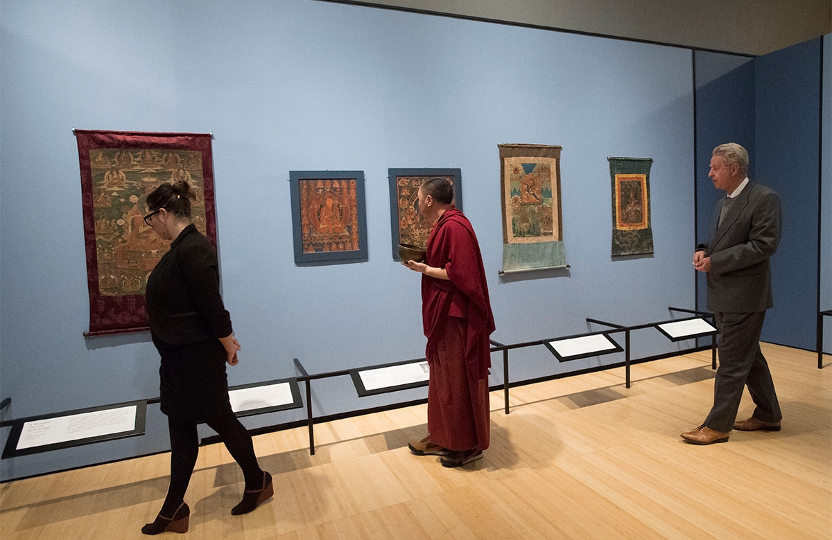 Unknown Tibet: The Tucci Expeditions and Buddhist Painting opening night