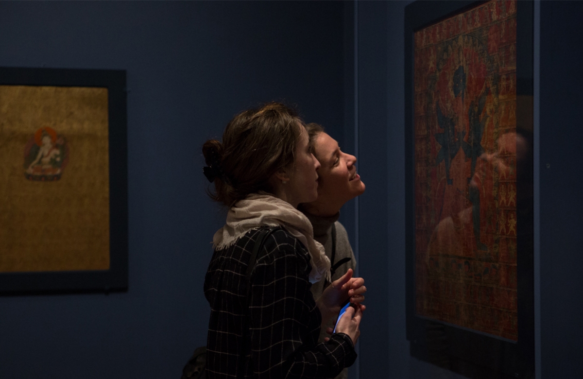 Unknown Tibet: The Tucci Expeditions and Buddhist Painting opening
