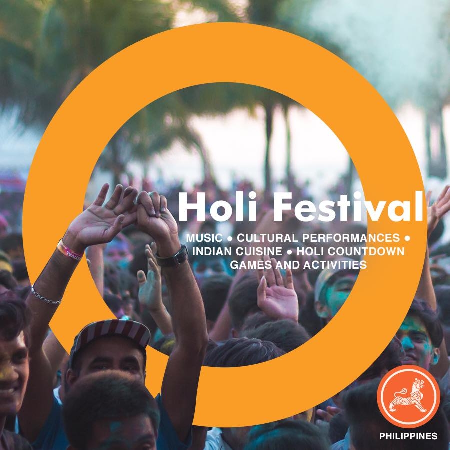 Holi Festival 2018 | 18 March 2018, 3:30 PM | North Fountain, SM by the BAY