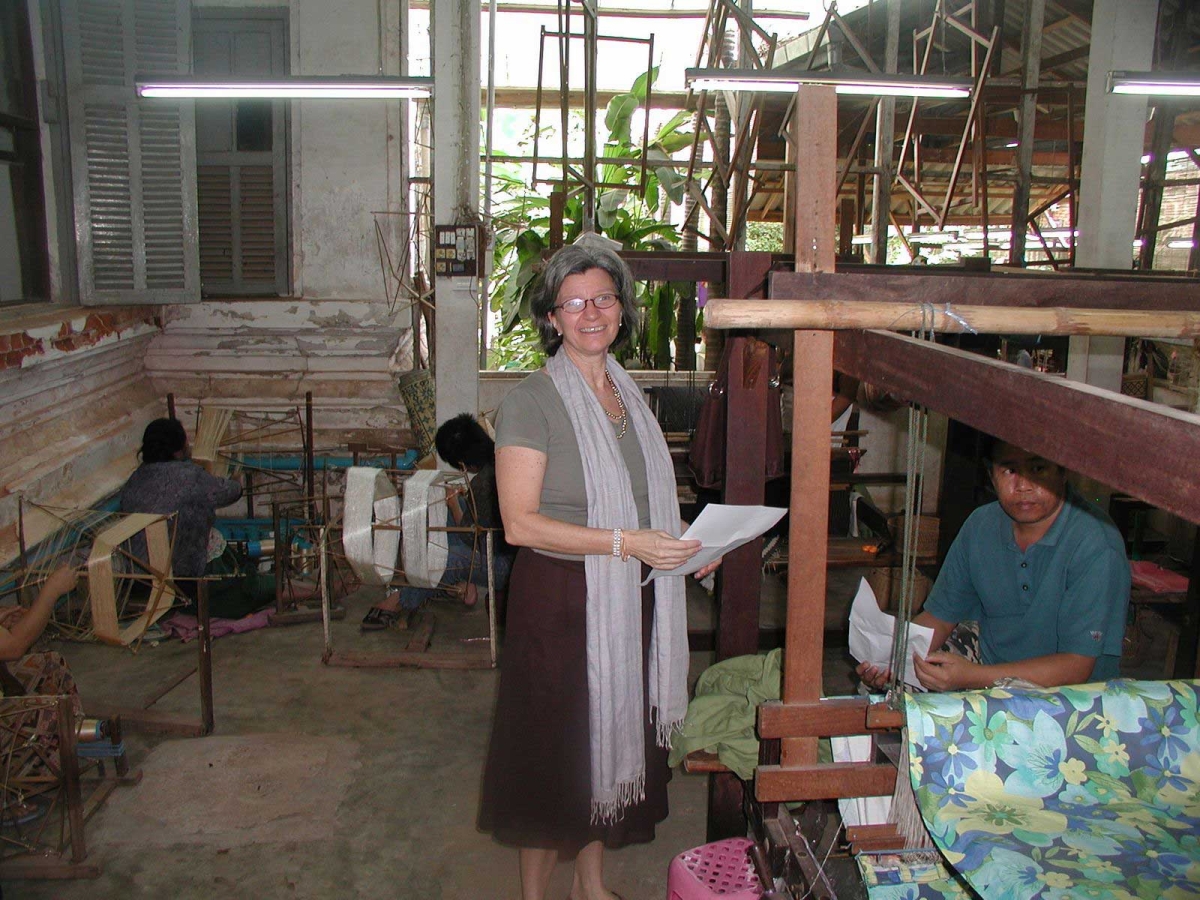 Carol Cassidy's Woven Silks of Laos
