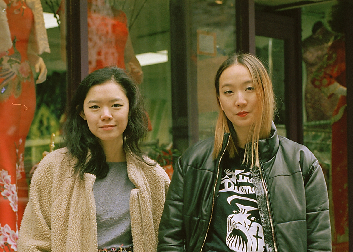 Kathleen Tso and Vicki Ho, editors of Banana Magazine