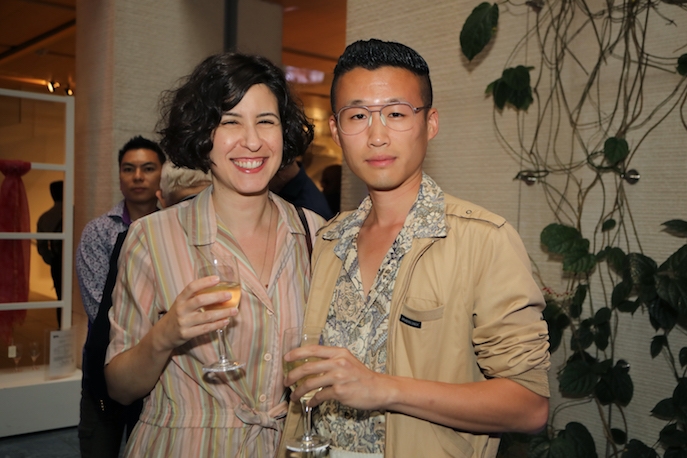 Guests at Asia Society's Ink and Drink party. 