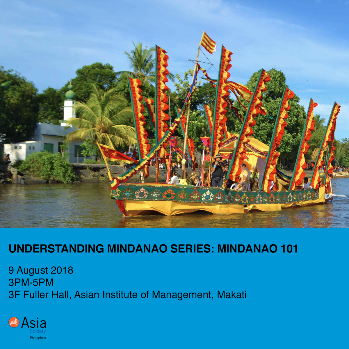 Mindanao 101 | 9 August 2018 | 3-5 PM | AIM