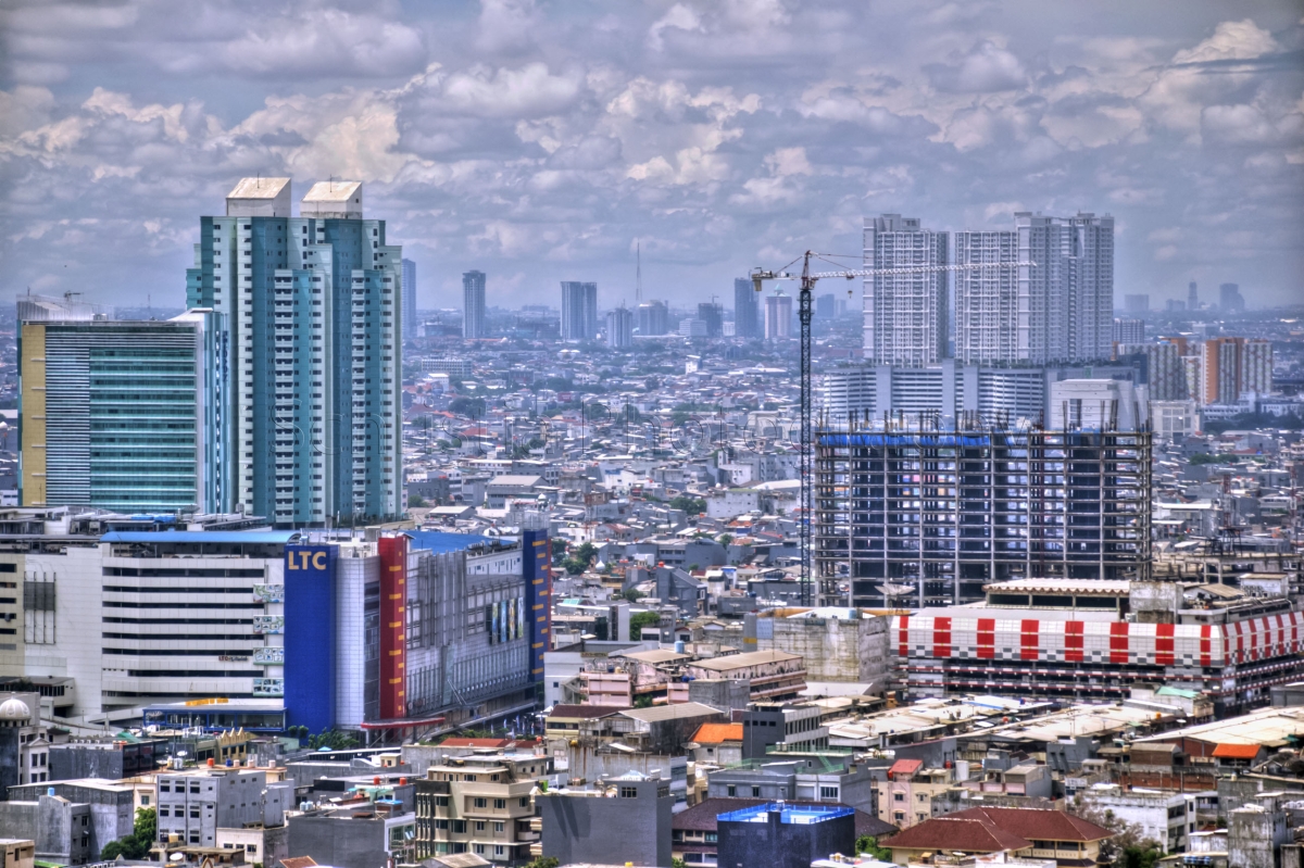 indonesia city scape