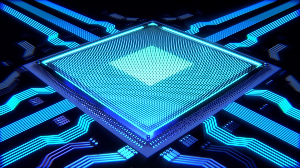 Processor CPU Computer chip board