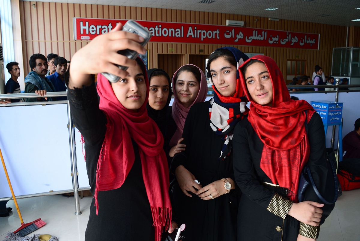 The Afghan Girls' Robotics Team