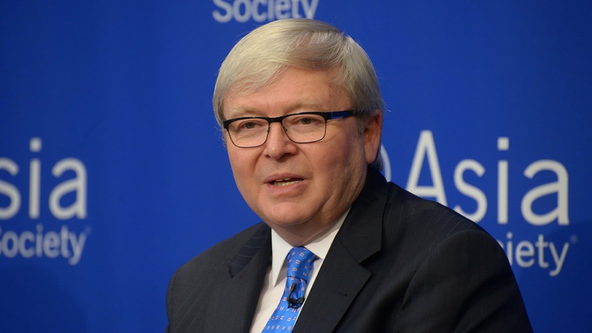 Kevin Rudd Prime Minister Australia China US Relations Asia Society