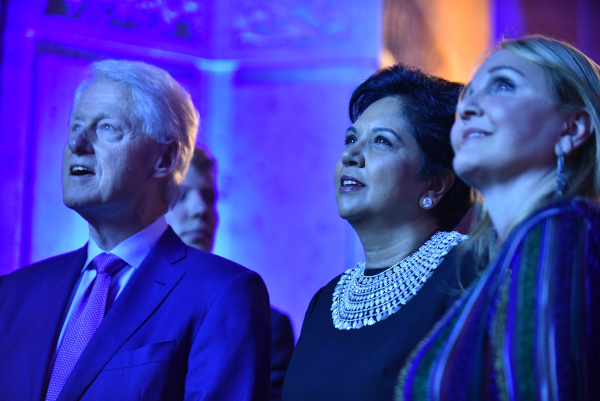 Bill Clinton, Indra Nooyi, Josette Sheeran