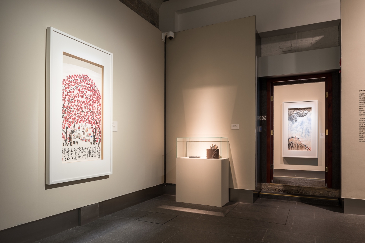 Installation view of The Hong Kong Jockey Club Presents — Painting Her Way: The Ink Art of Fang Zhaoling. Photo: Scott Brooks. 