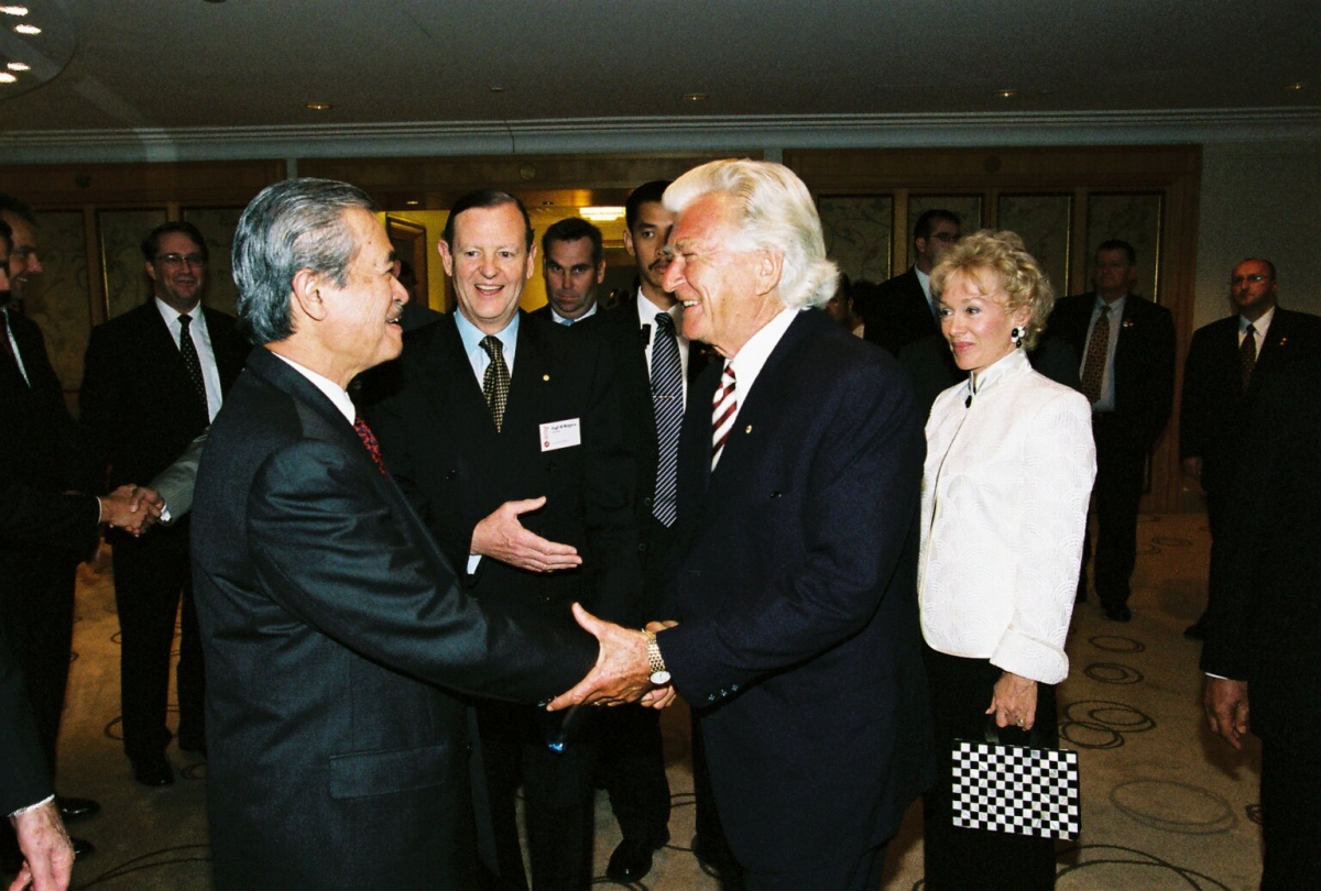 Bob Hawke and Malaysia PM