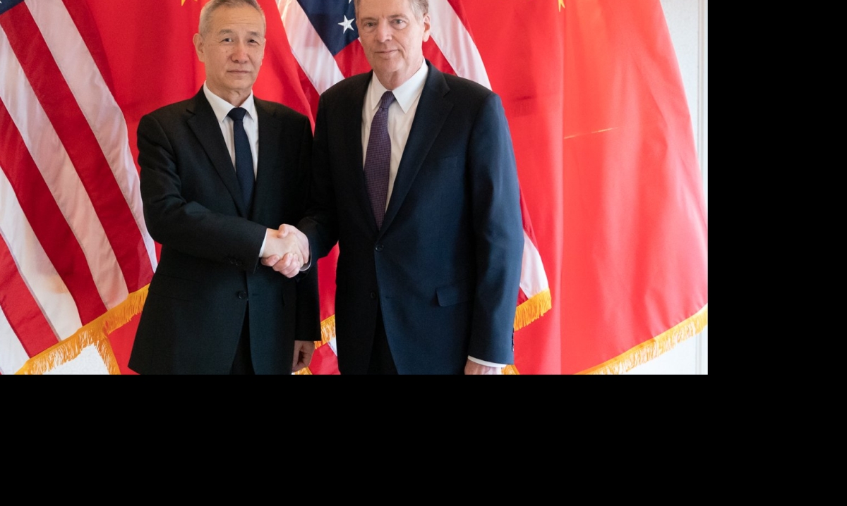 Lighthizer and Liu He meet in April 2019
