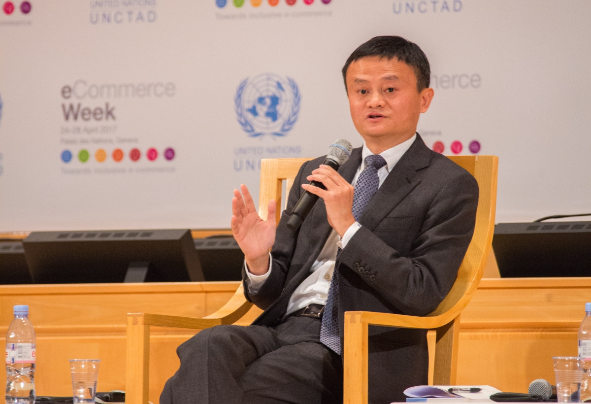 Jack Ma speaking at UNCTAD eCommerce Week Conference, 25 April 2017 
