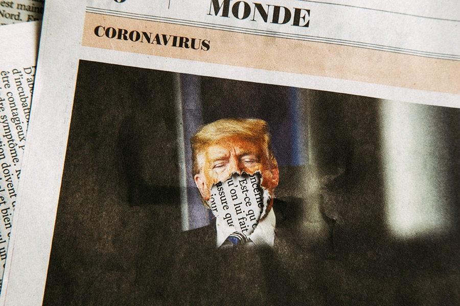 Trump Le Monde - Charles Deluvio - Unsplash