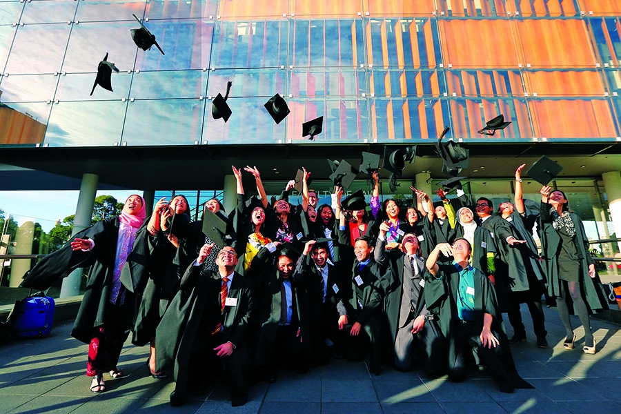 Looking Ahead - Universities - University of Sydney graduation