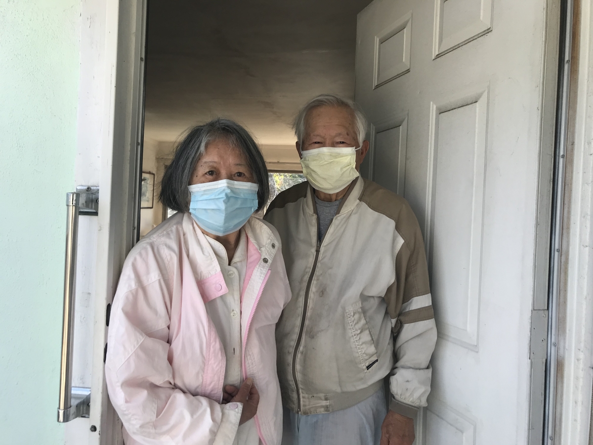 Asian Americans for Housing receives mask donation made by Jason Chu