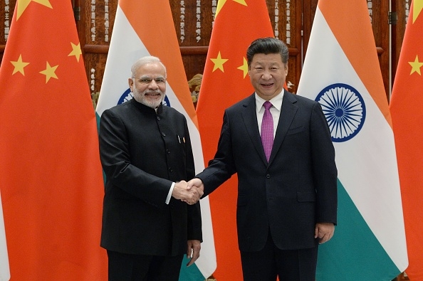 Nahendra Modi and Xi Jinping