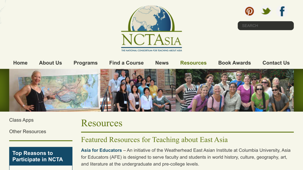 National Consortium for Teaching about Asia