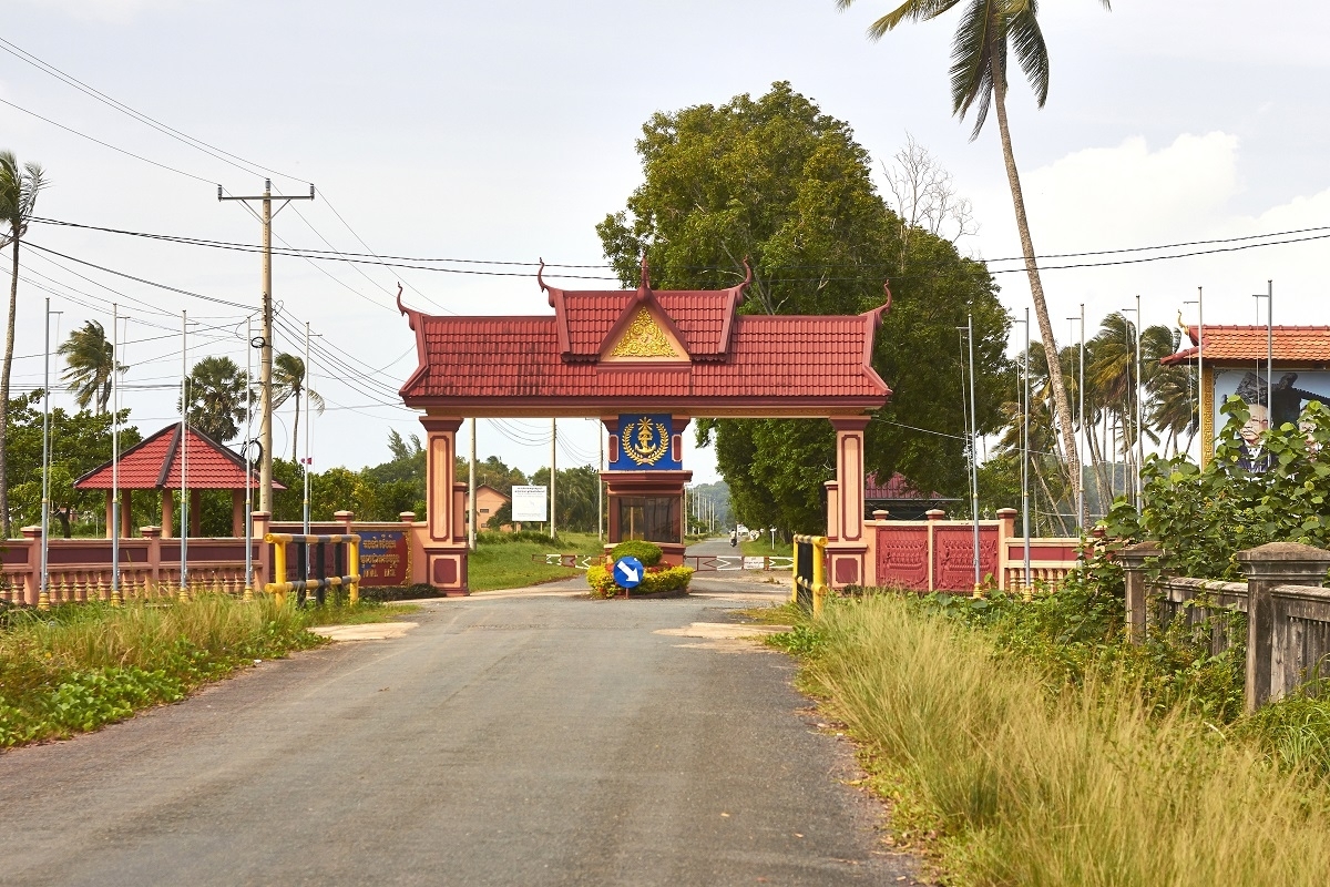 Ream Naval Base in Cambodia