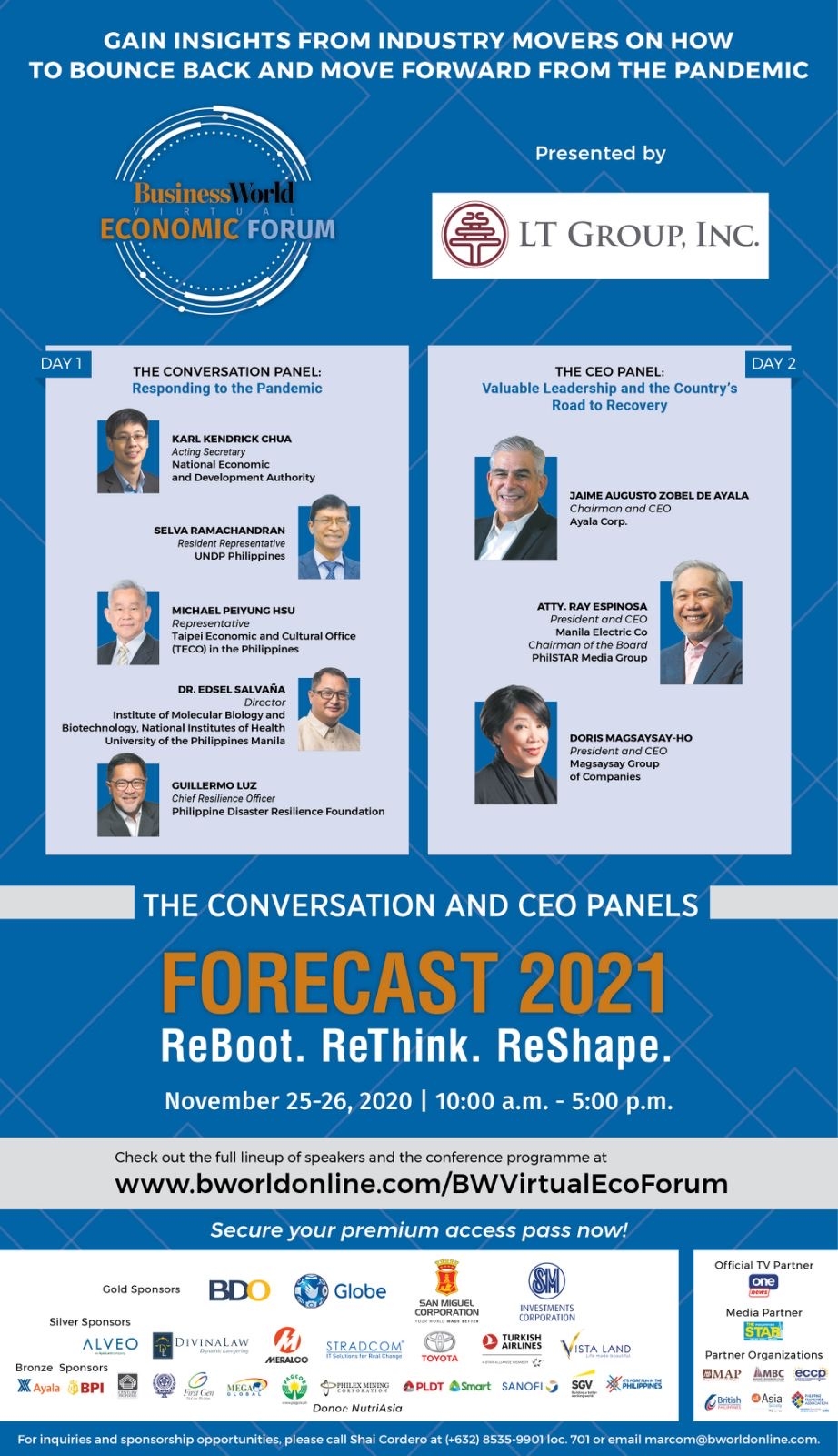 BusinessWorld FORECAST 2021: ReBoot. ReThink. ReShape | Asia Society