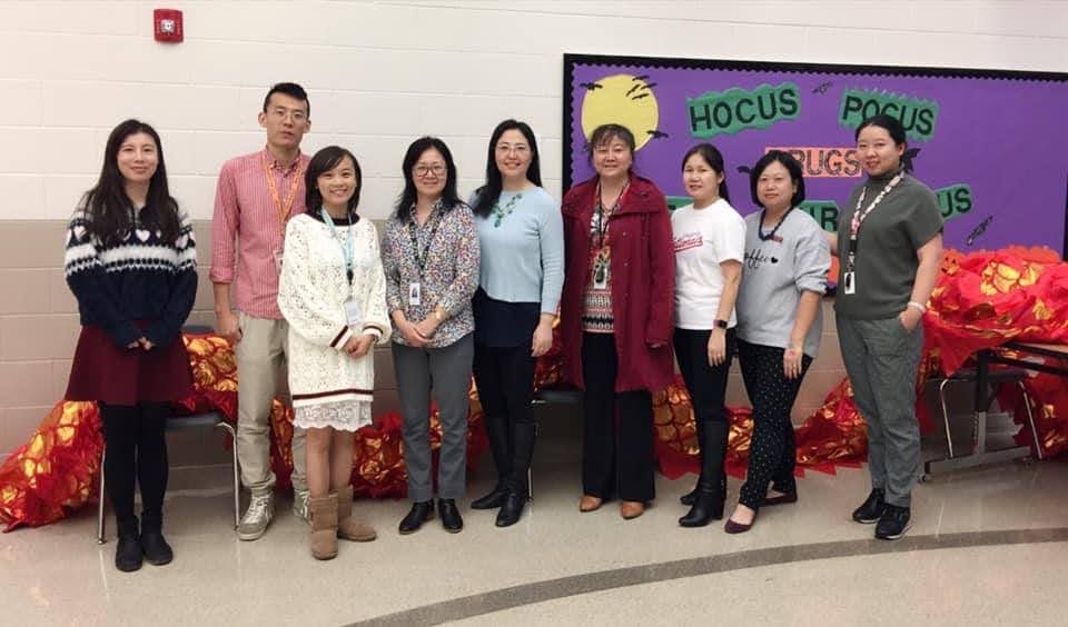FCPS Chinese teachers at the 2019 Confucius Classroom Day