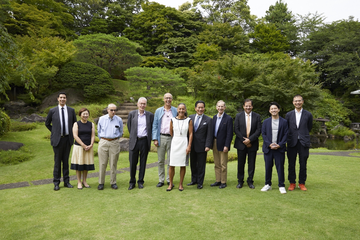Group photo with Her Excellency Ms. Melba Pría, Mexican Ambassador