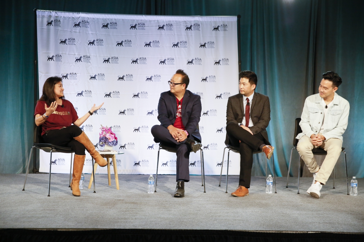 Michelle Sugihara, Jeff Yang, Phil Yu, and Philip Wang