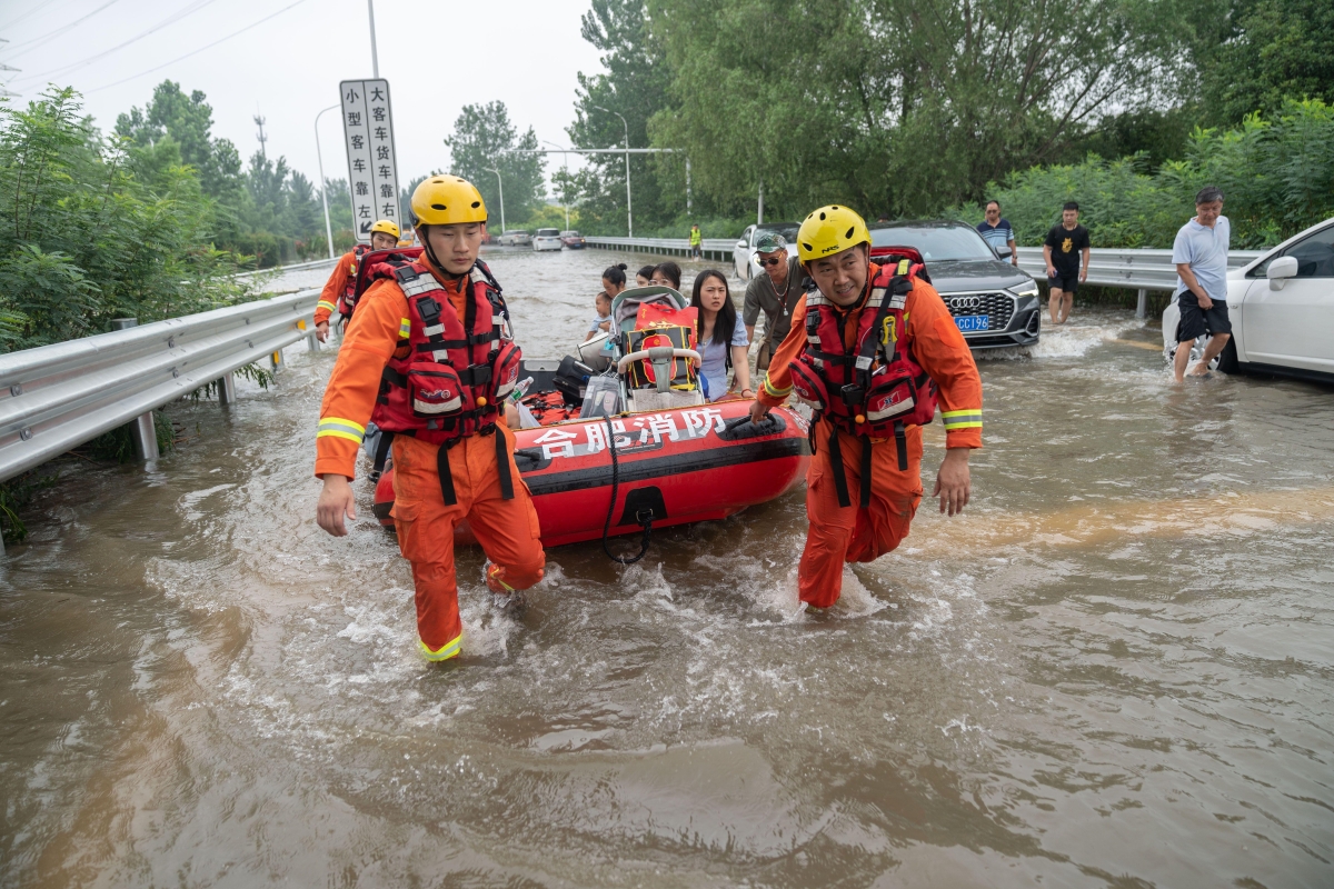 Flooding in Zhengzhou, China in July revealed the risk of climate change.