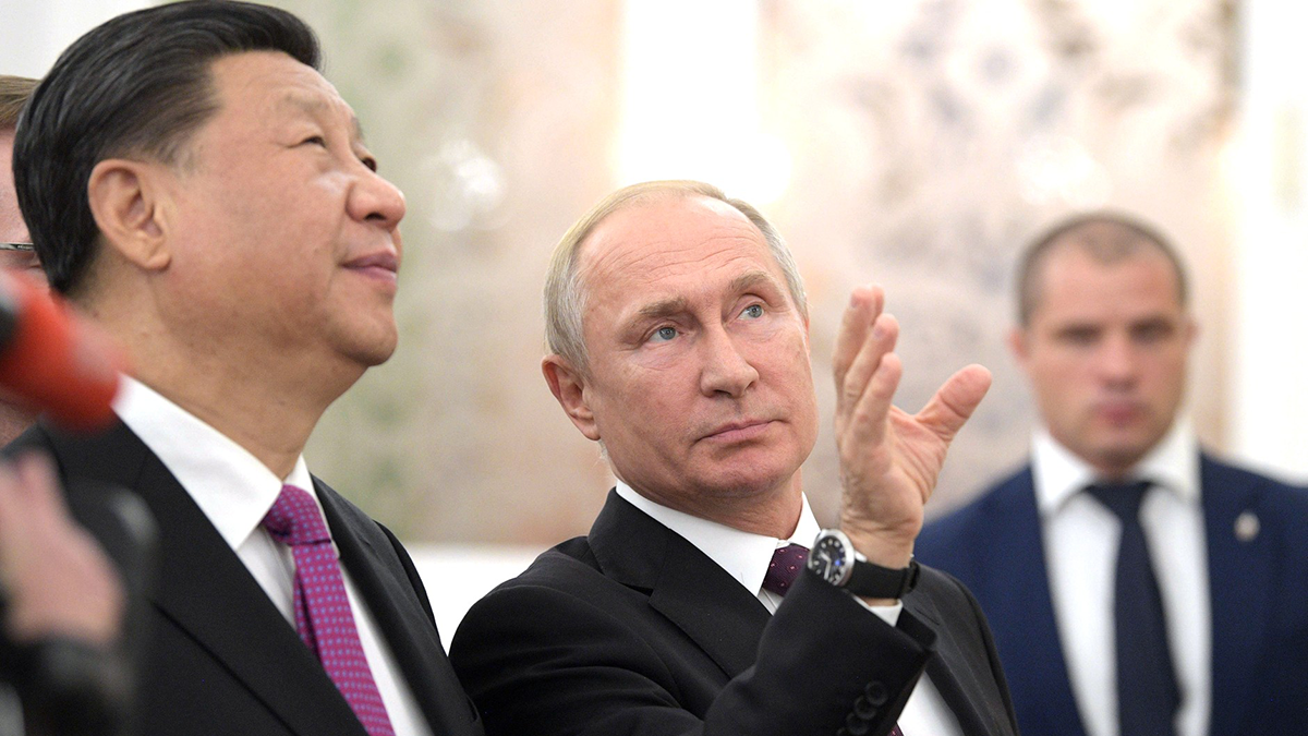 Russia China and Ukraine - Vladimir_Putin_and_Xi_Jinping - Wikicommons