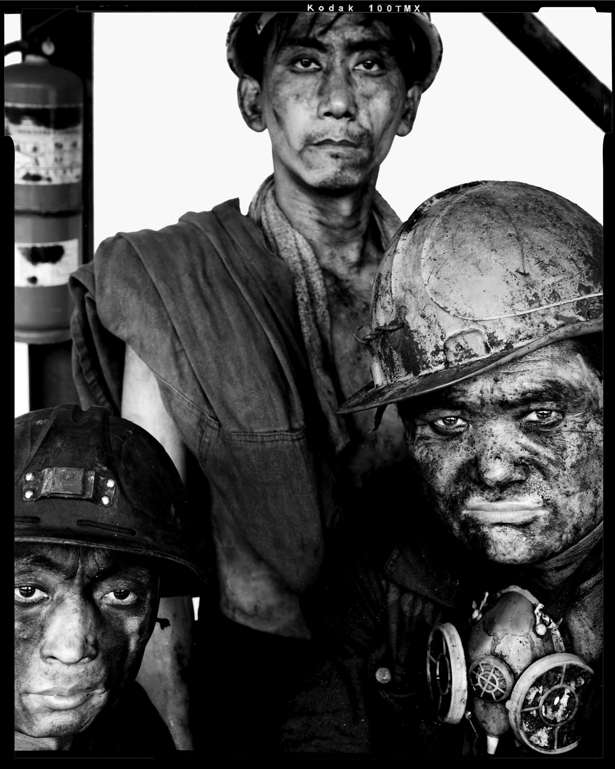 Song Chao's portraits of coal miners in Shandong, China
