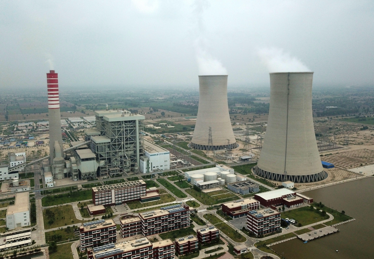 The Sahiwal Coal Power plant in Punjab Province, Pakistan