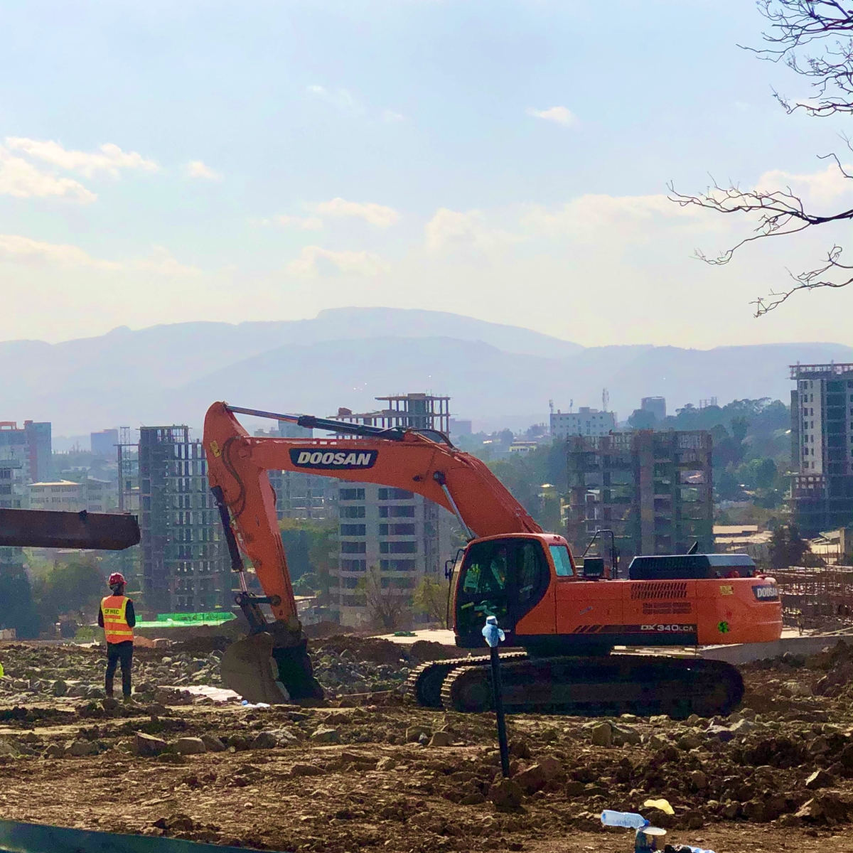 Addis Under Construction January 2020