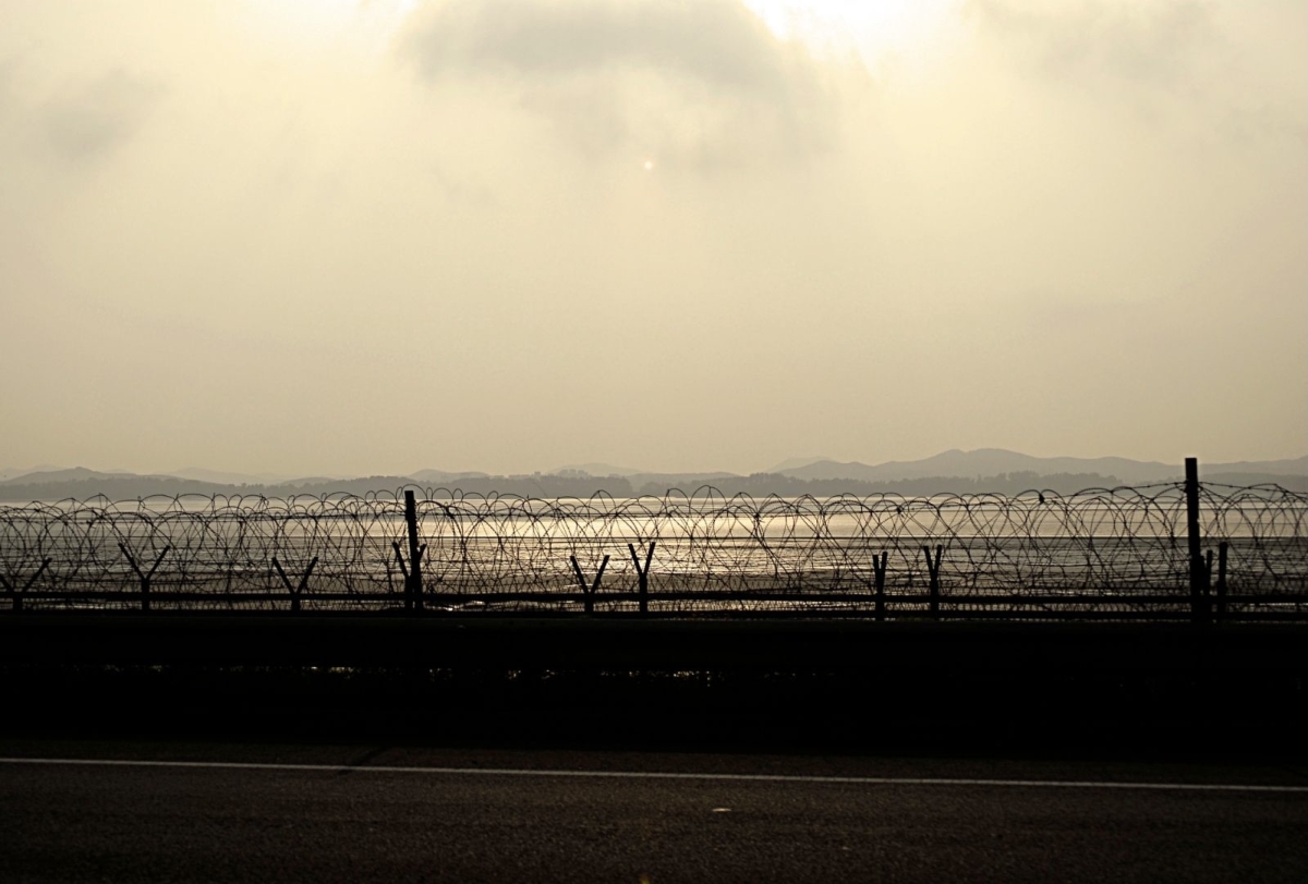 DMZ with Barbed Wire