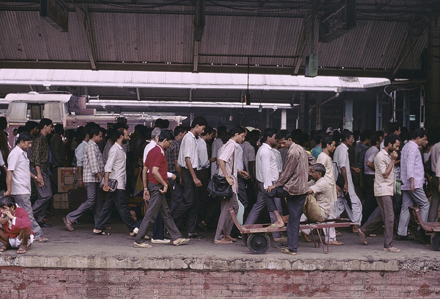 Train station India