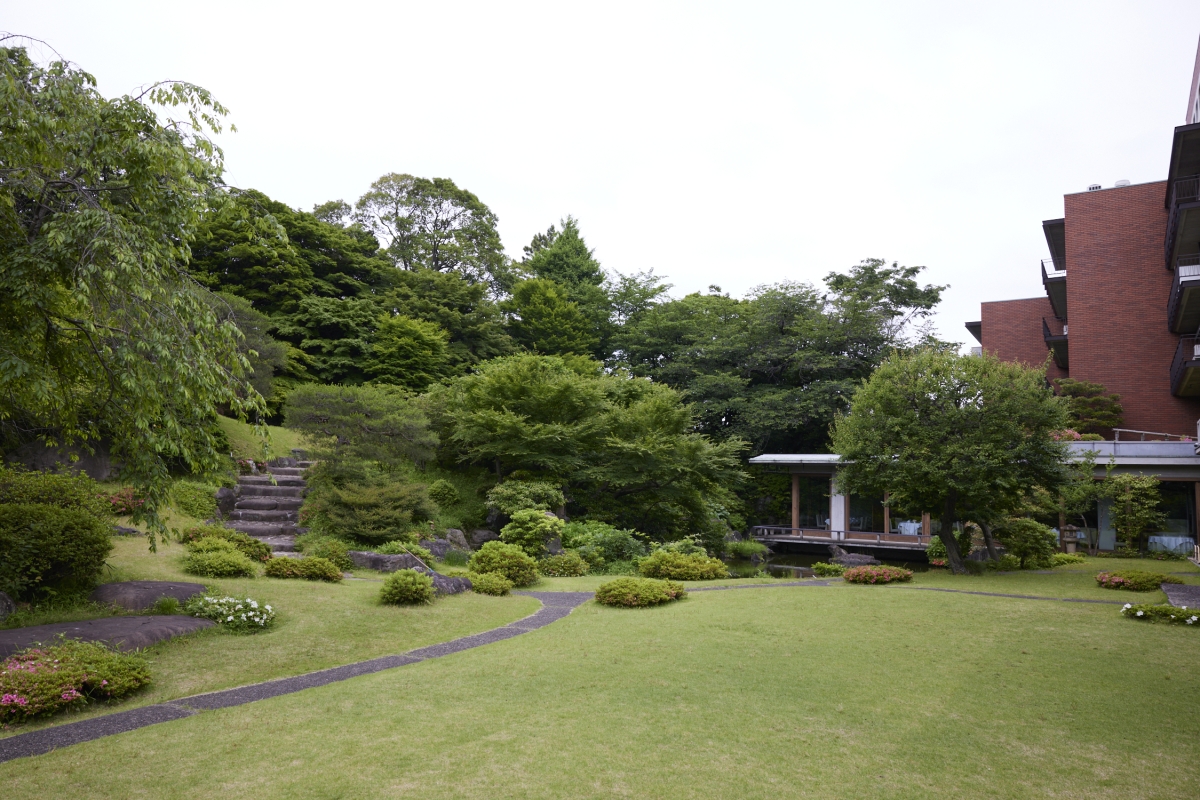 I-House garden in the early summer