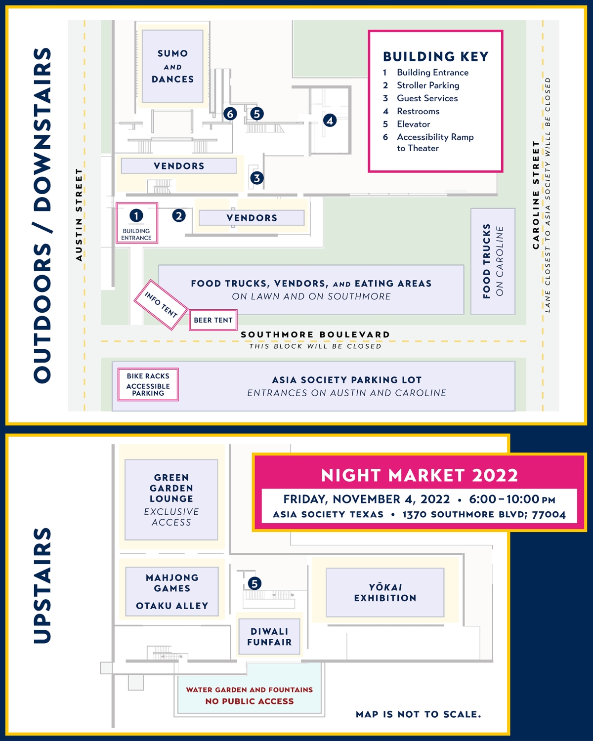 Night Market 2022 Event Map