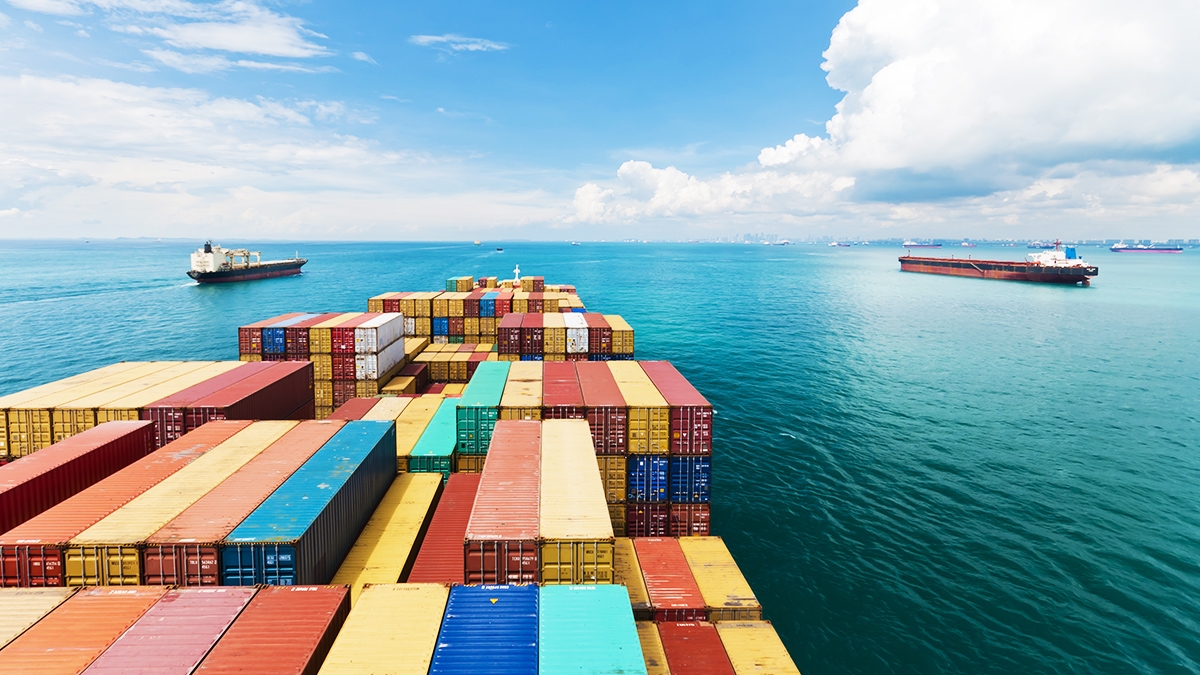 Supply Chains and Rules-Based Order - Singapore port - Don Victorio - Shutterstock