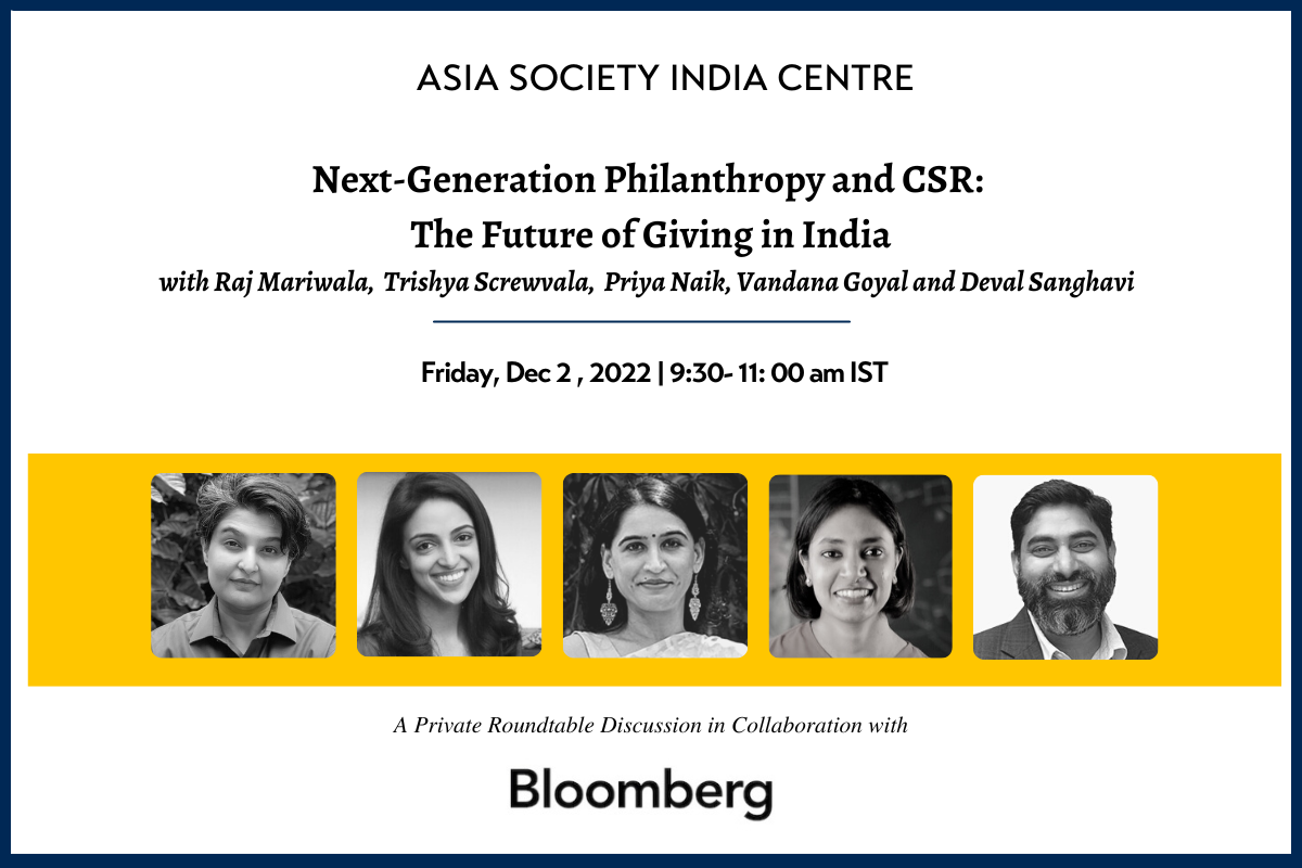 How India's New Philanthropists Are Working to Bring About